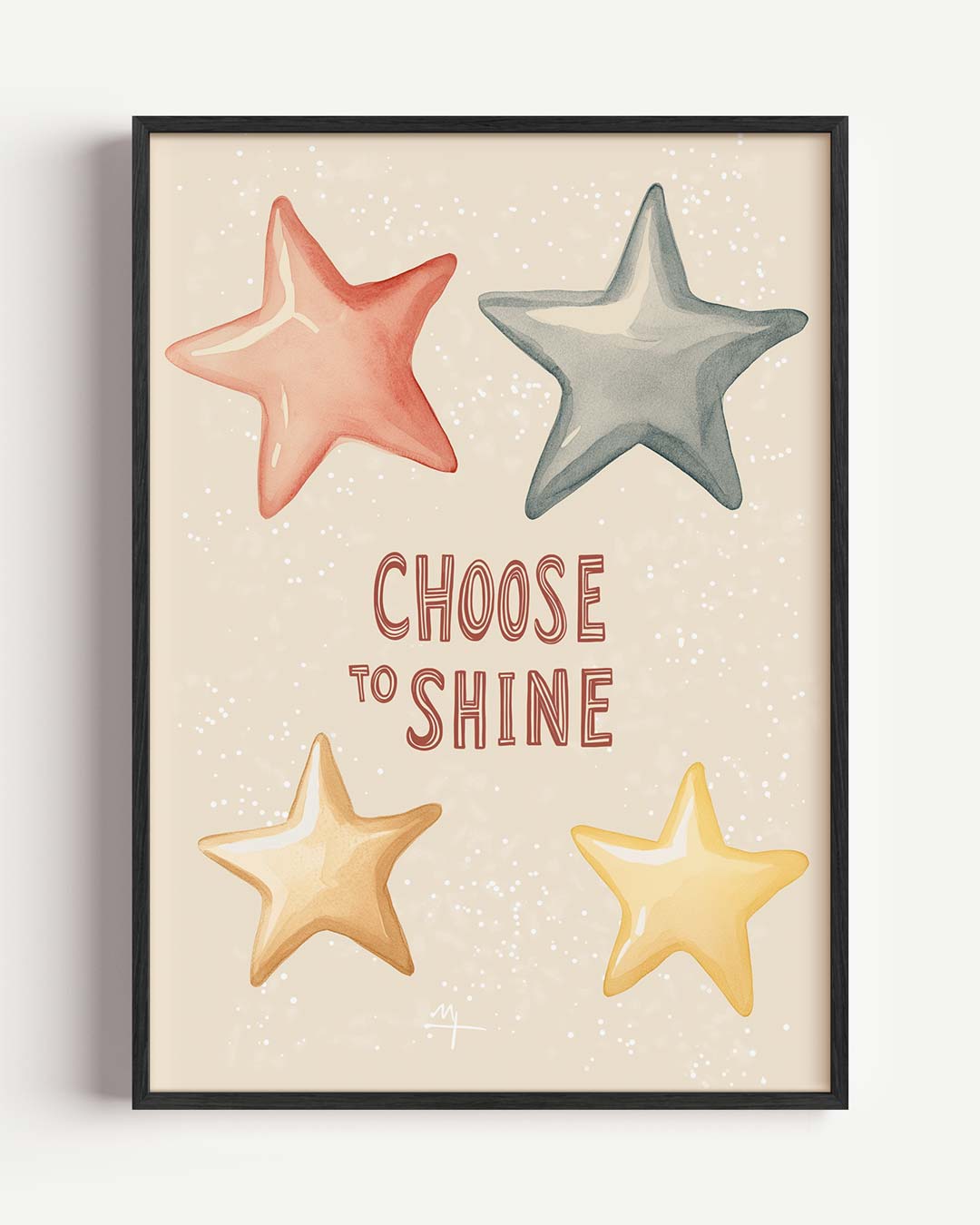Inspirerende Sterren Poster-WallArtistic