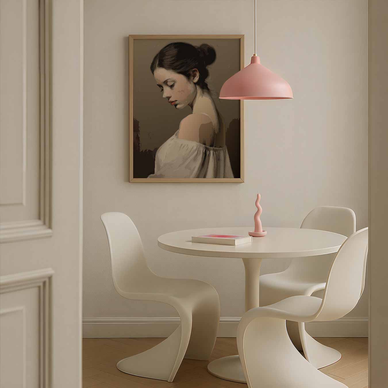 Elegante Portretposter-WallArtistic