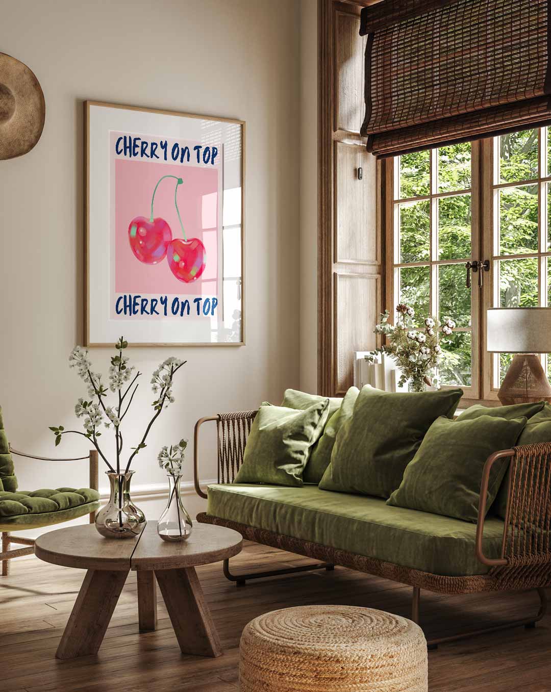 Cherry On Top Poster-WallArtistic