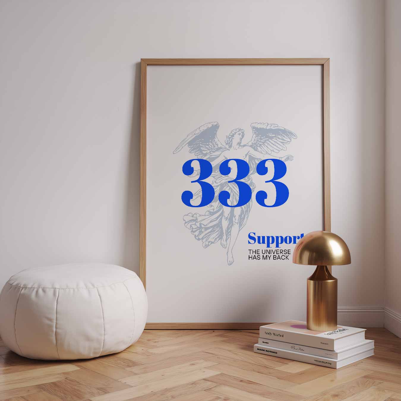 Inspirerende 333 Engelenposter-WallArtistic