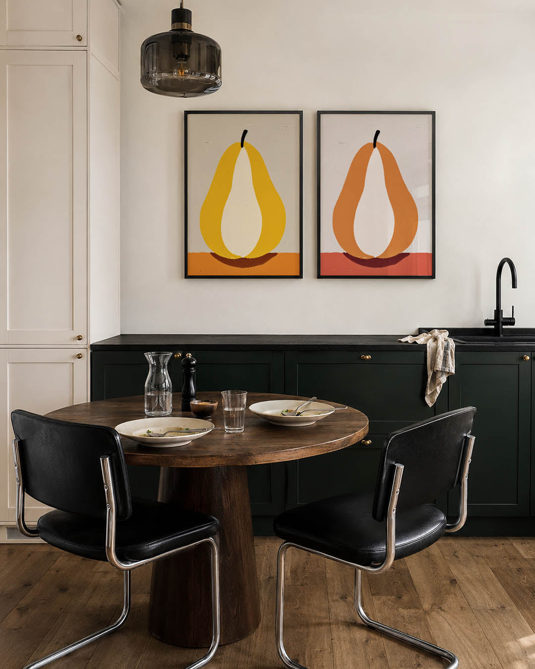 Vruchtvorm en kleur Posterset