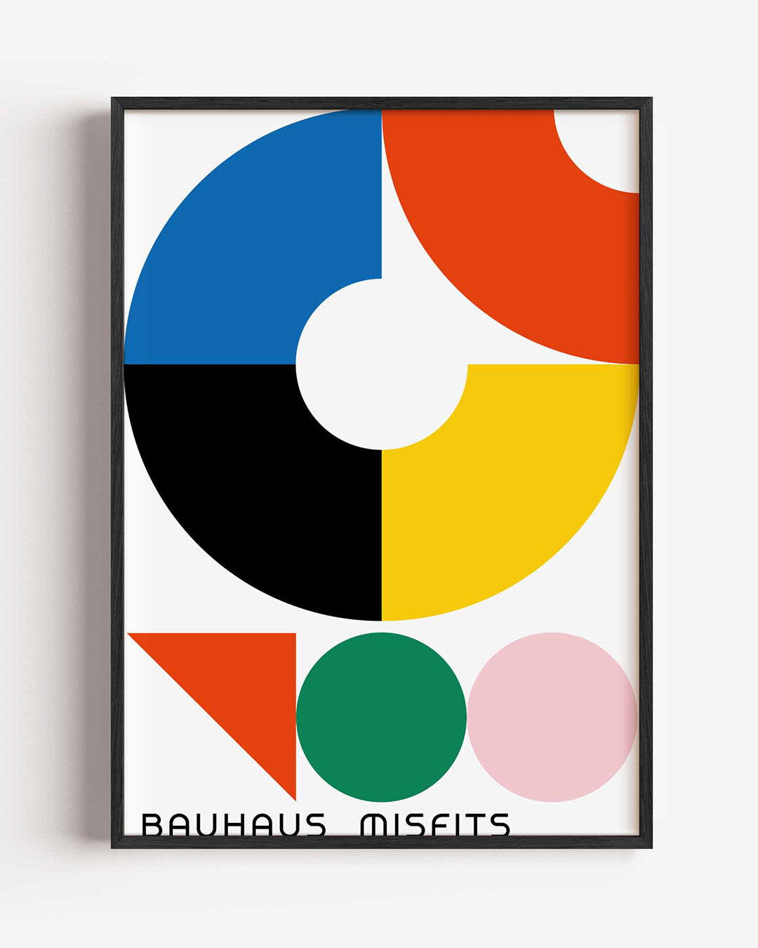 Vormen en kleurvlakken Poster