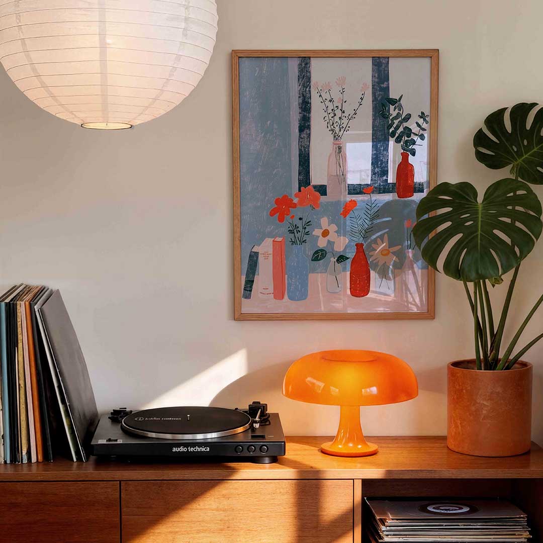 Bloemen in vazen Poster