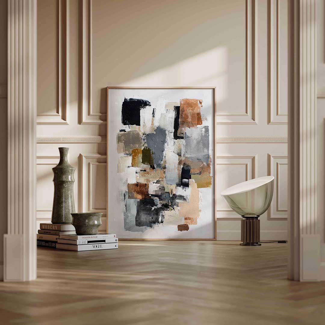 Abstracte vormen Poster