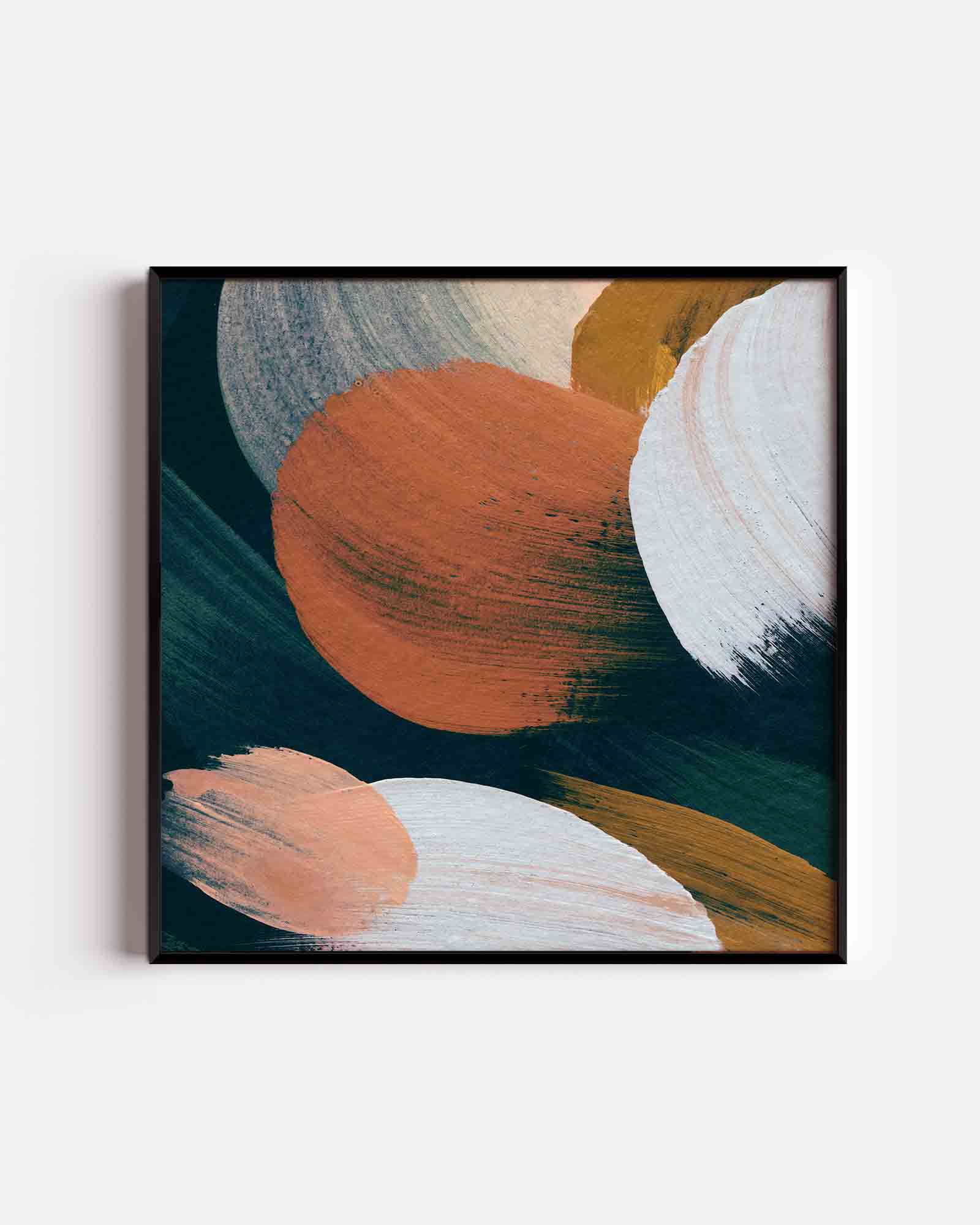 Abstracte vormen Poster