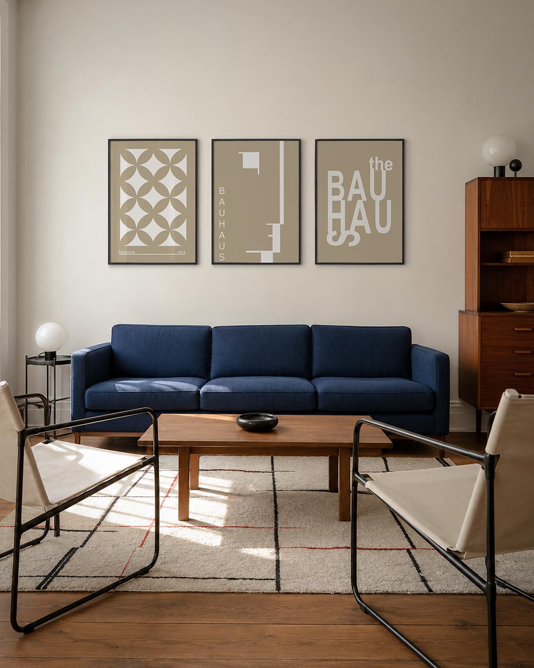 Vormritme en kleur Posterset