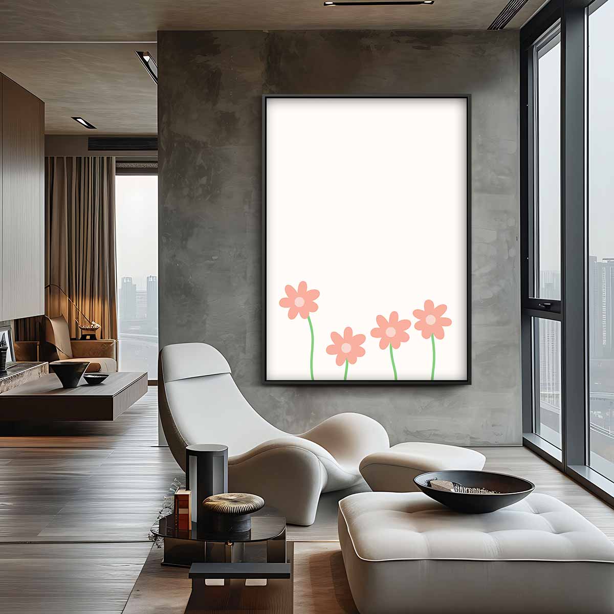 Bloemenpracht Kunstwerk-canvas-dibond-plexiglas-wanddecoratie-WallArtistic