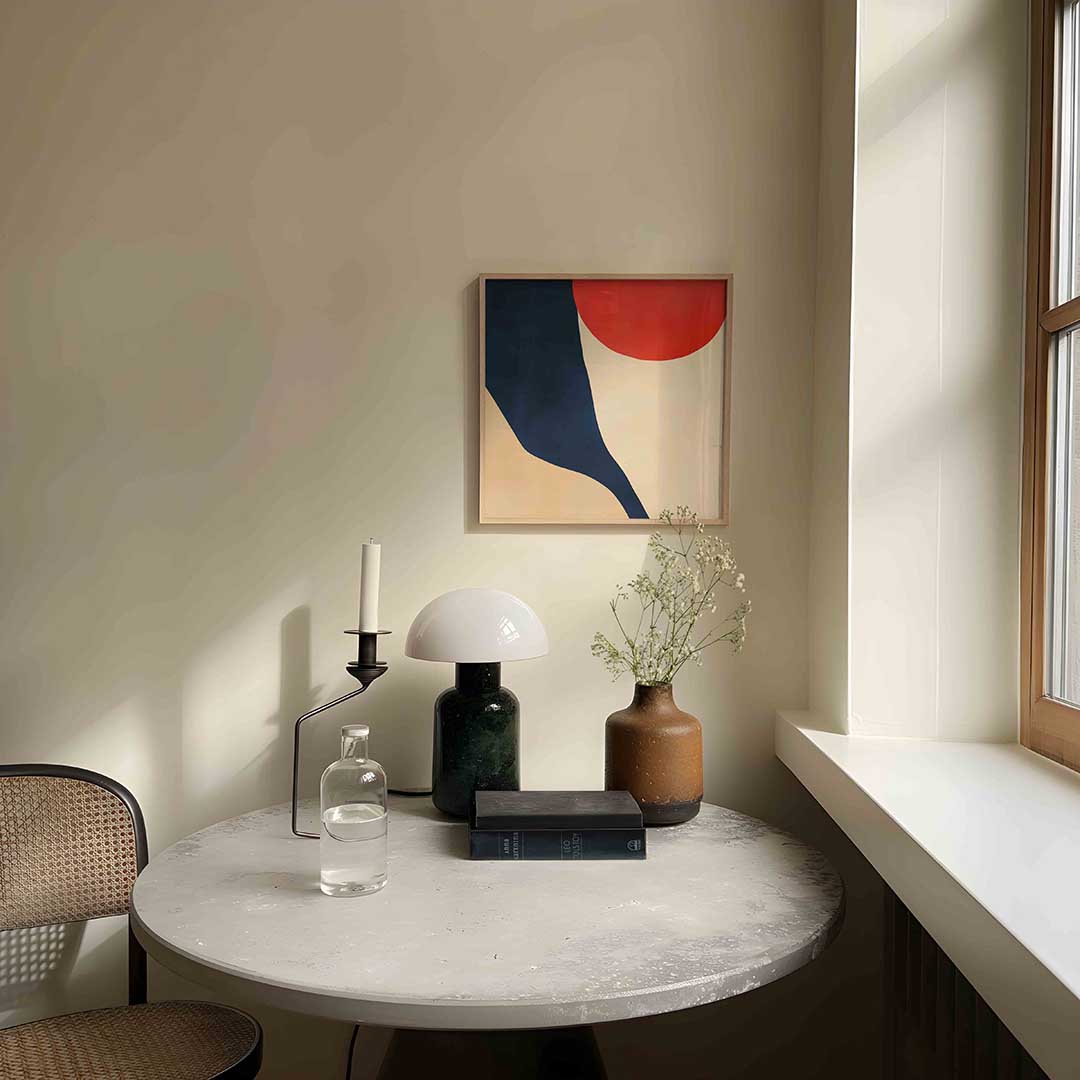 Abstracte vormen Poster