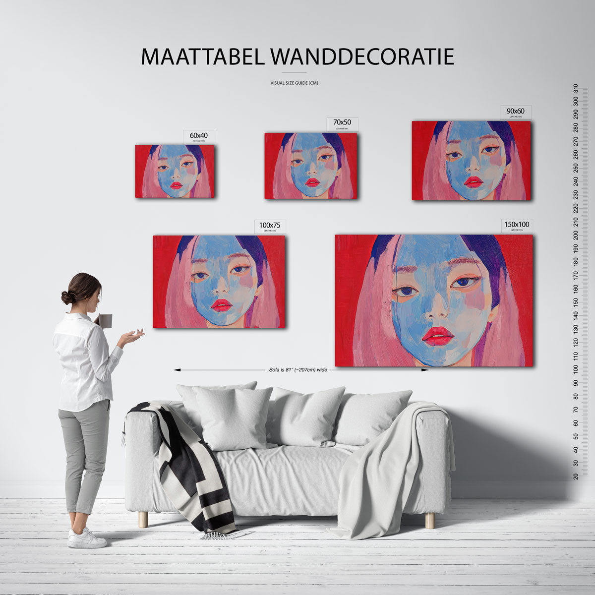 Portretkunst Kunstwerk