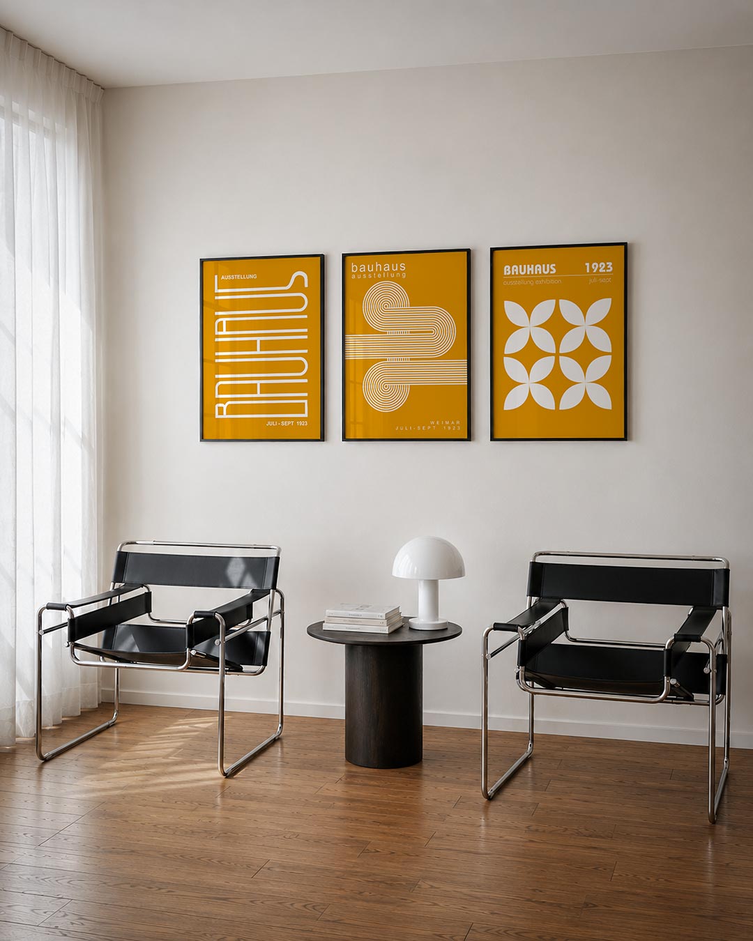 Lijnen en kleurvlakken Posterset