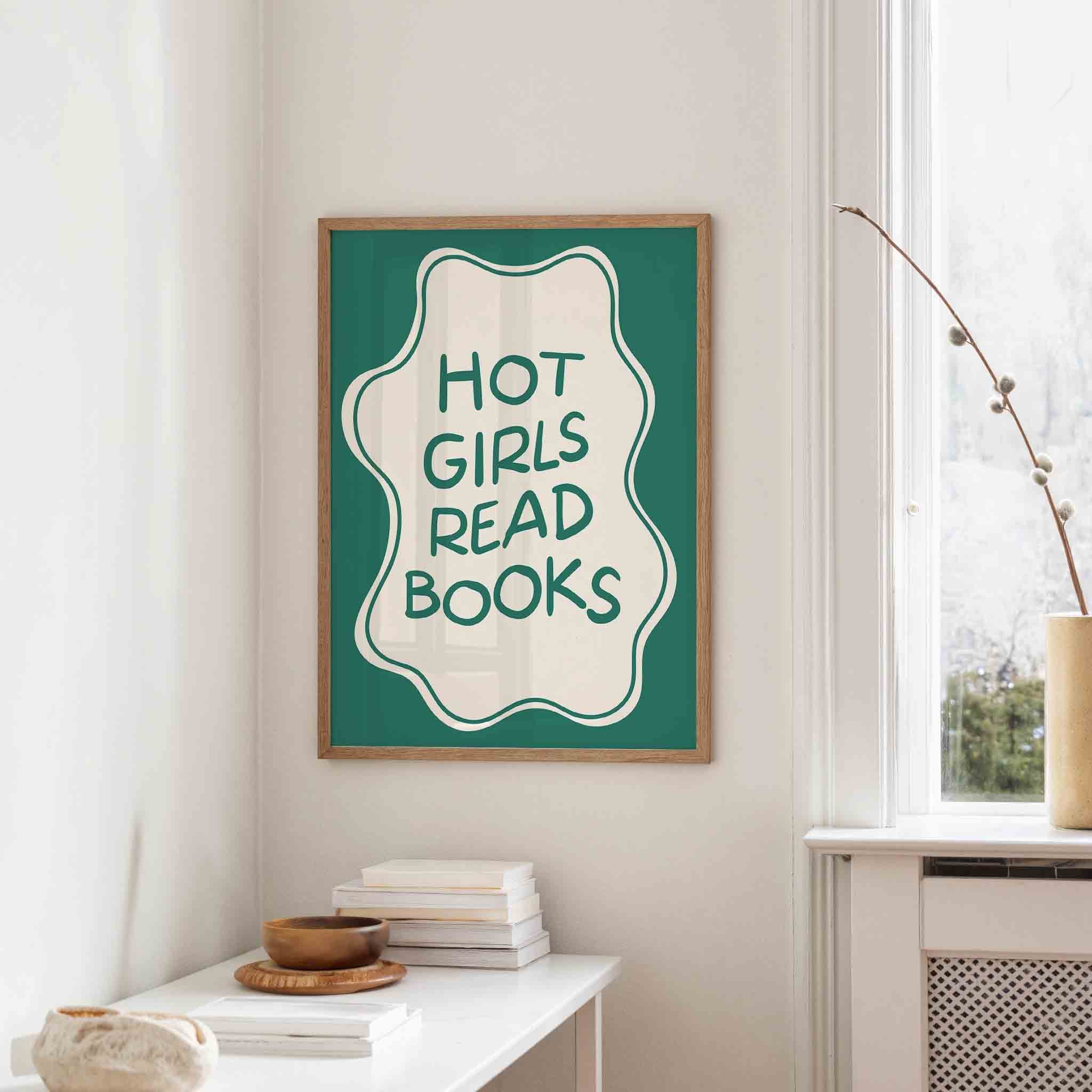 Hot girls read books Poster
