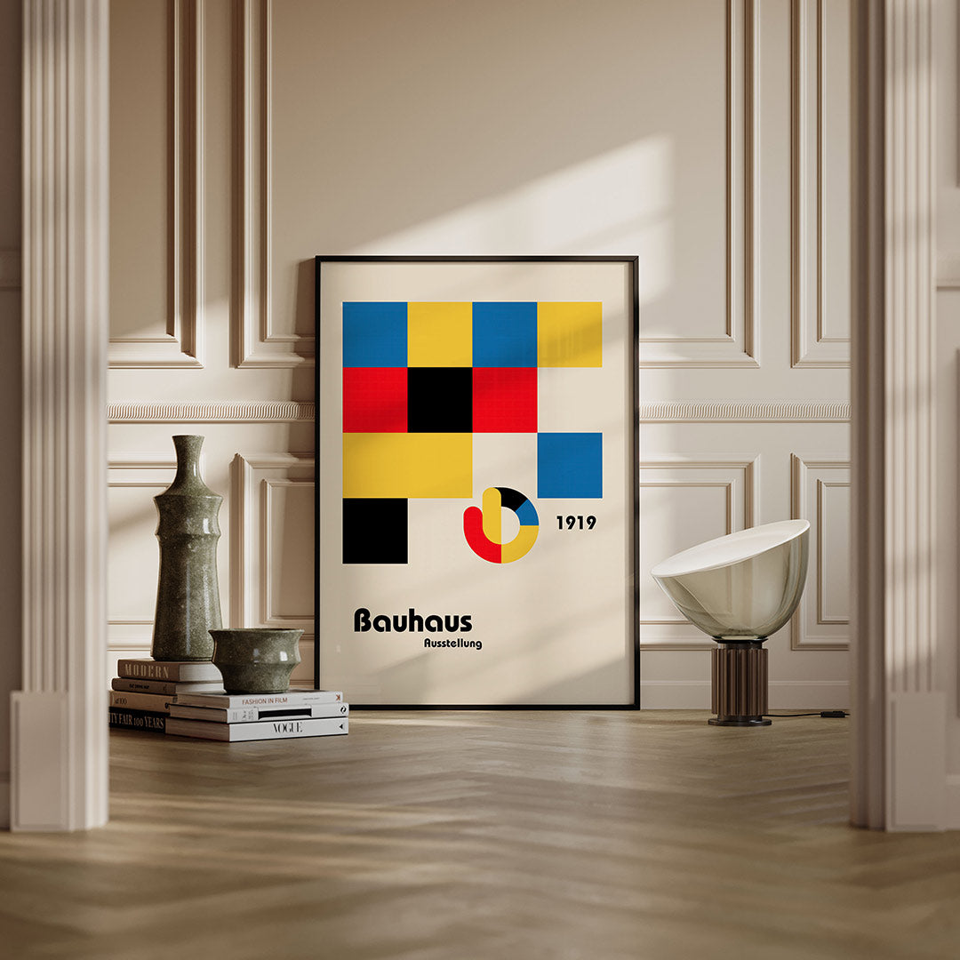 Vormen en vlakkenspel Poster