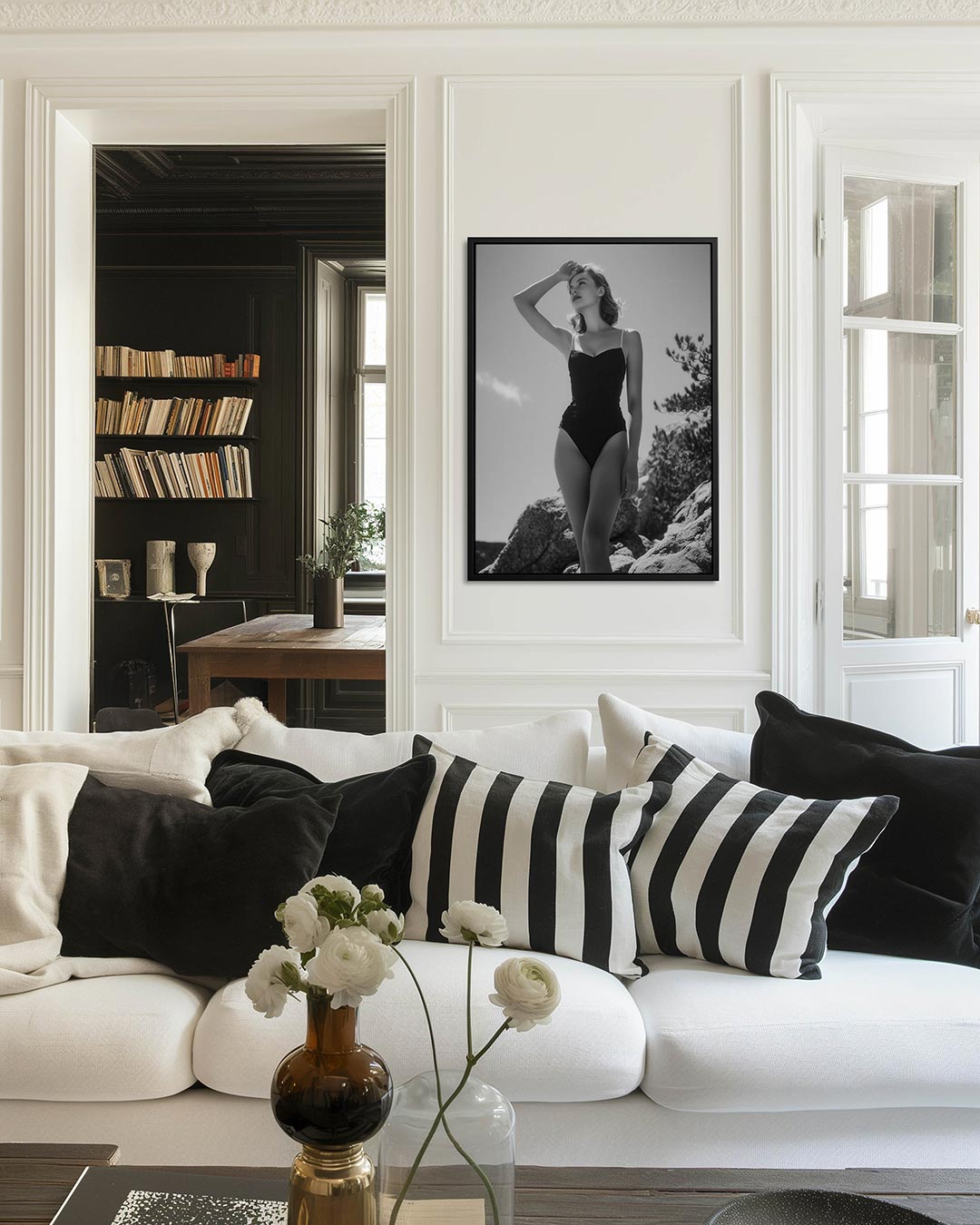 Zomerse elegantie Kunstwerk