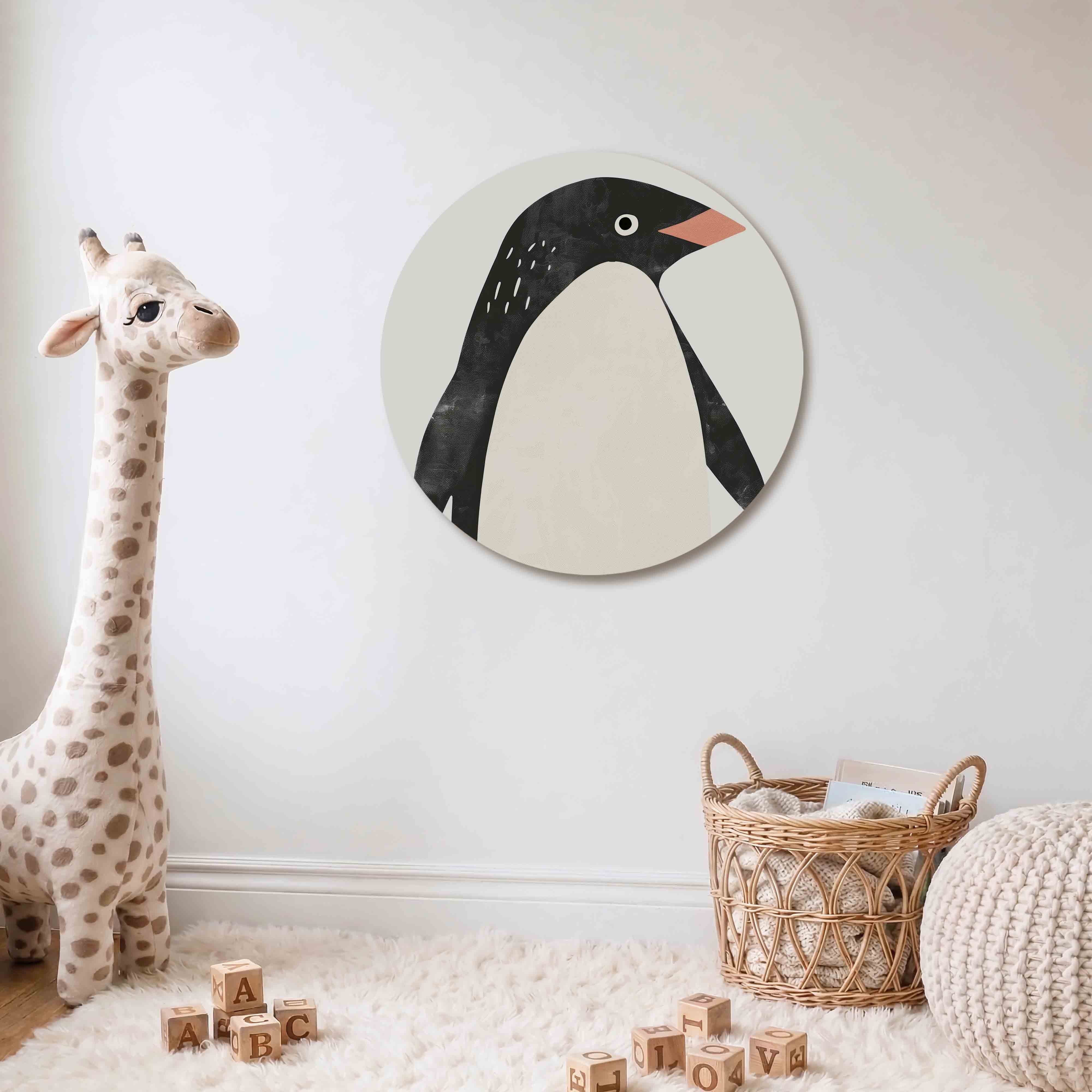 Pinguïn Muurcirkel