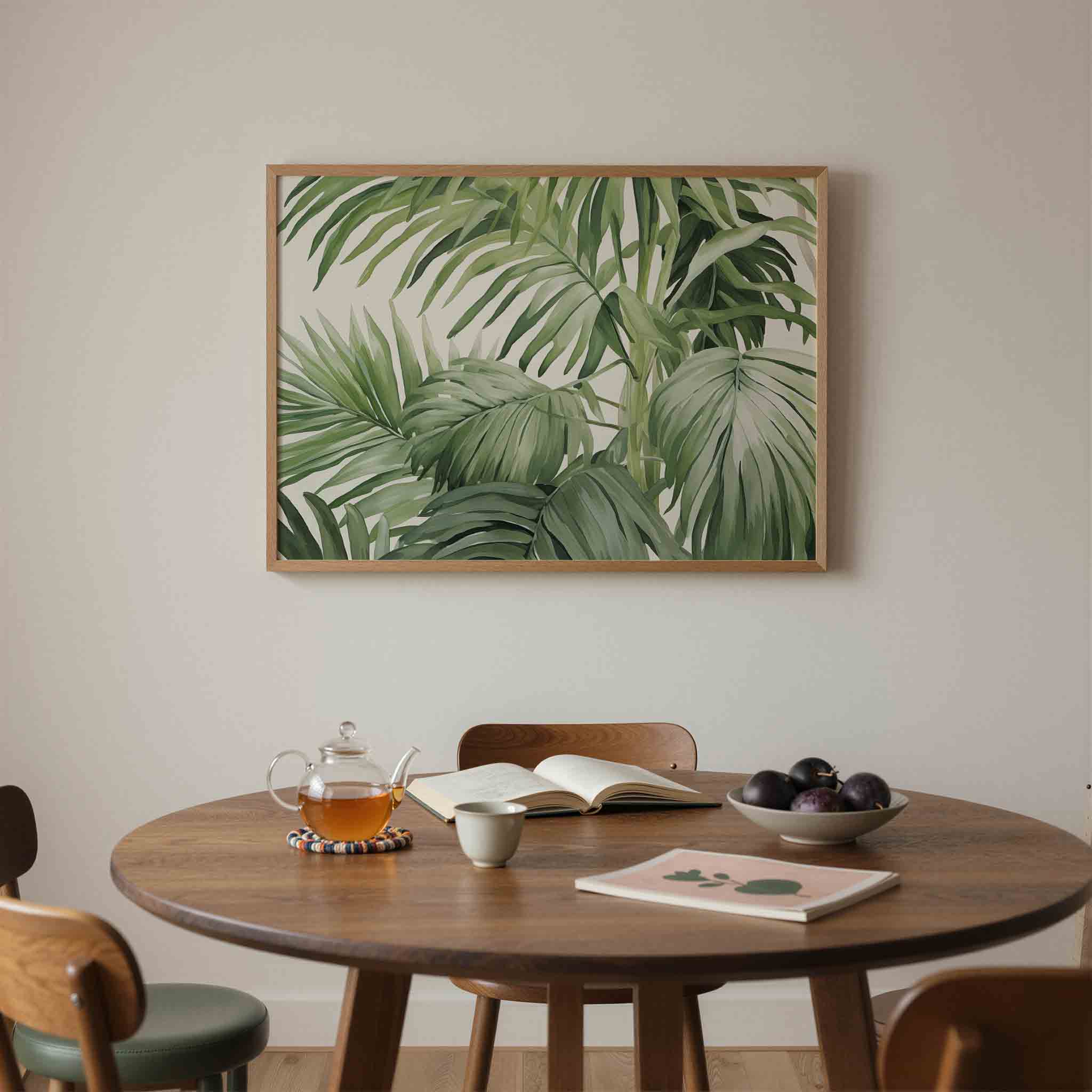 Groene bladeren Poster