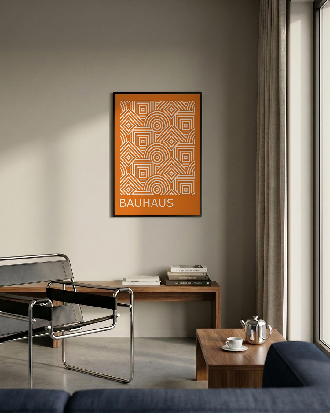 Lijnen en patronen Poster