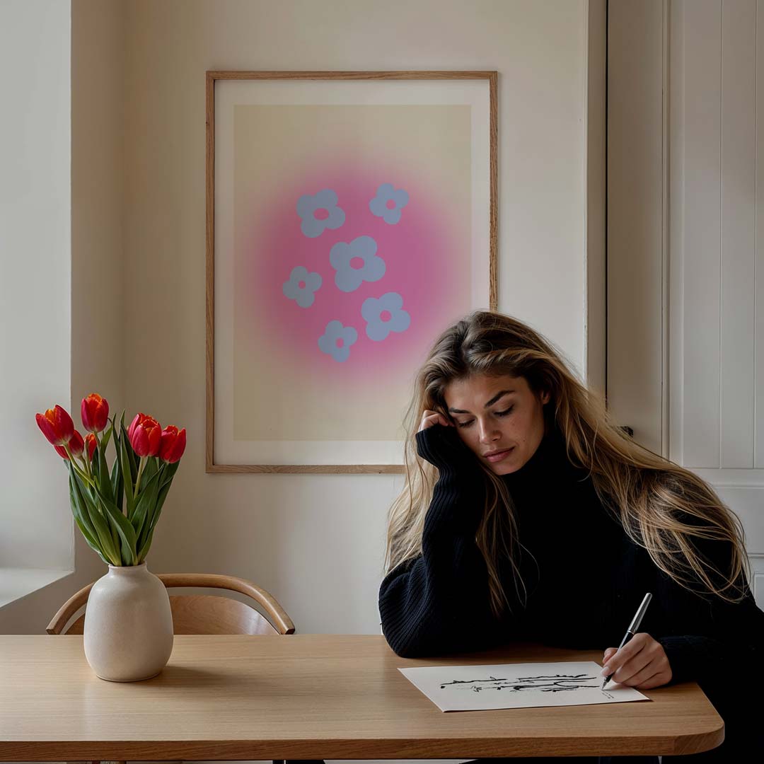 Bloemenpracht Poster-WallArtistic