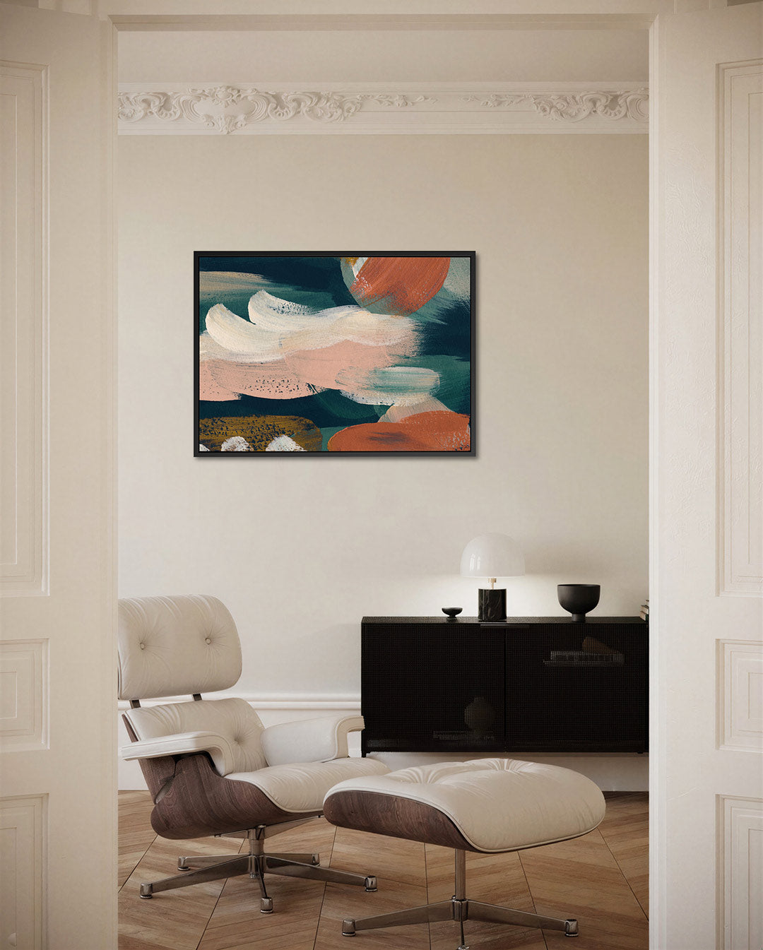 Kleurencompositie Kunstwerk