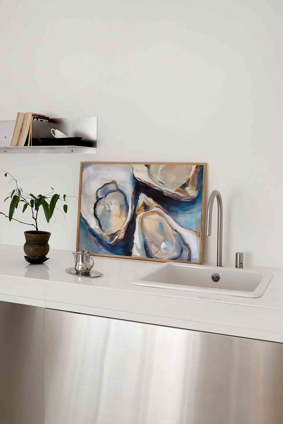 Schelpen en parels Poster