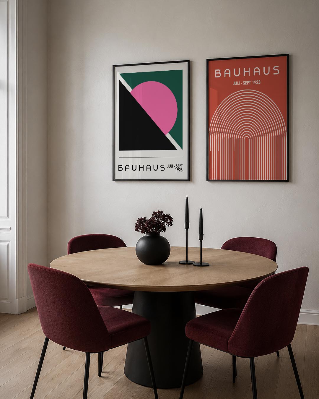 Vormen en kleurvlakken Posterset