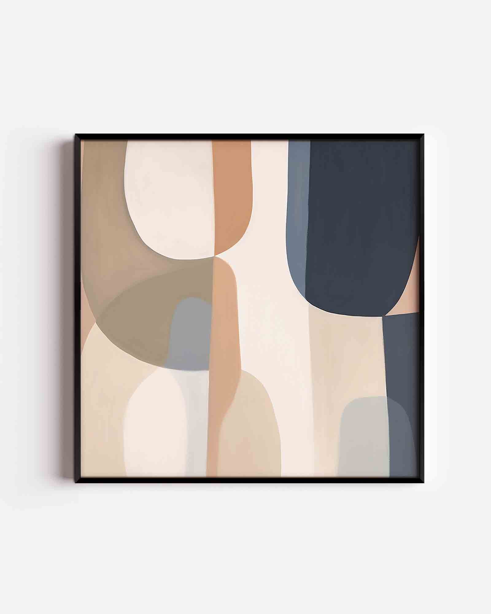Abstracte vormen Poster