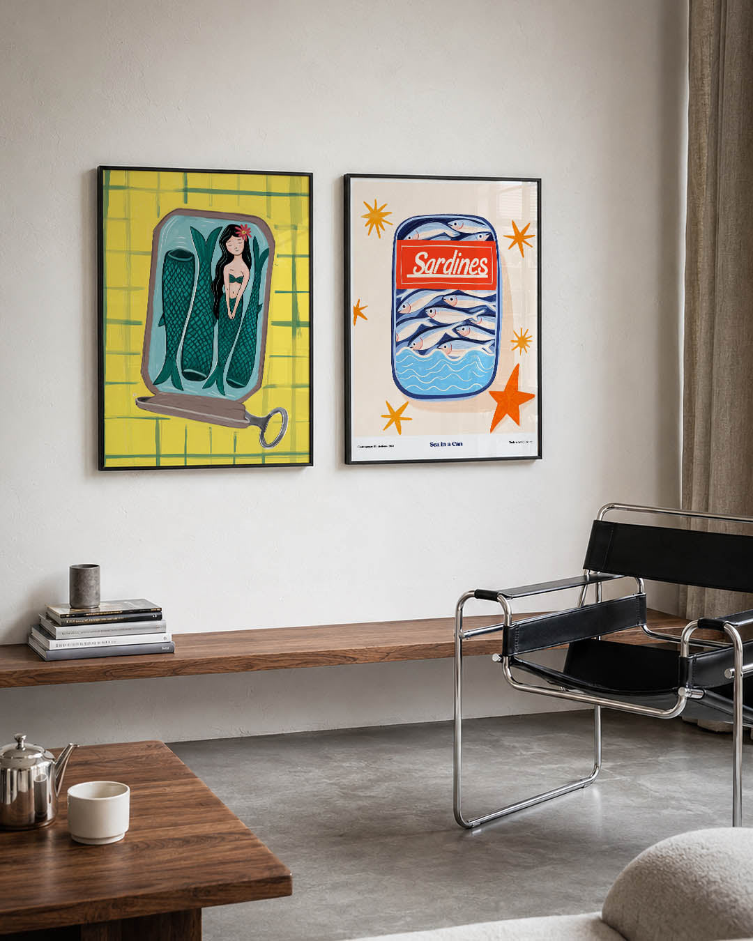 Vissenblik fantasie Posterset