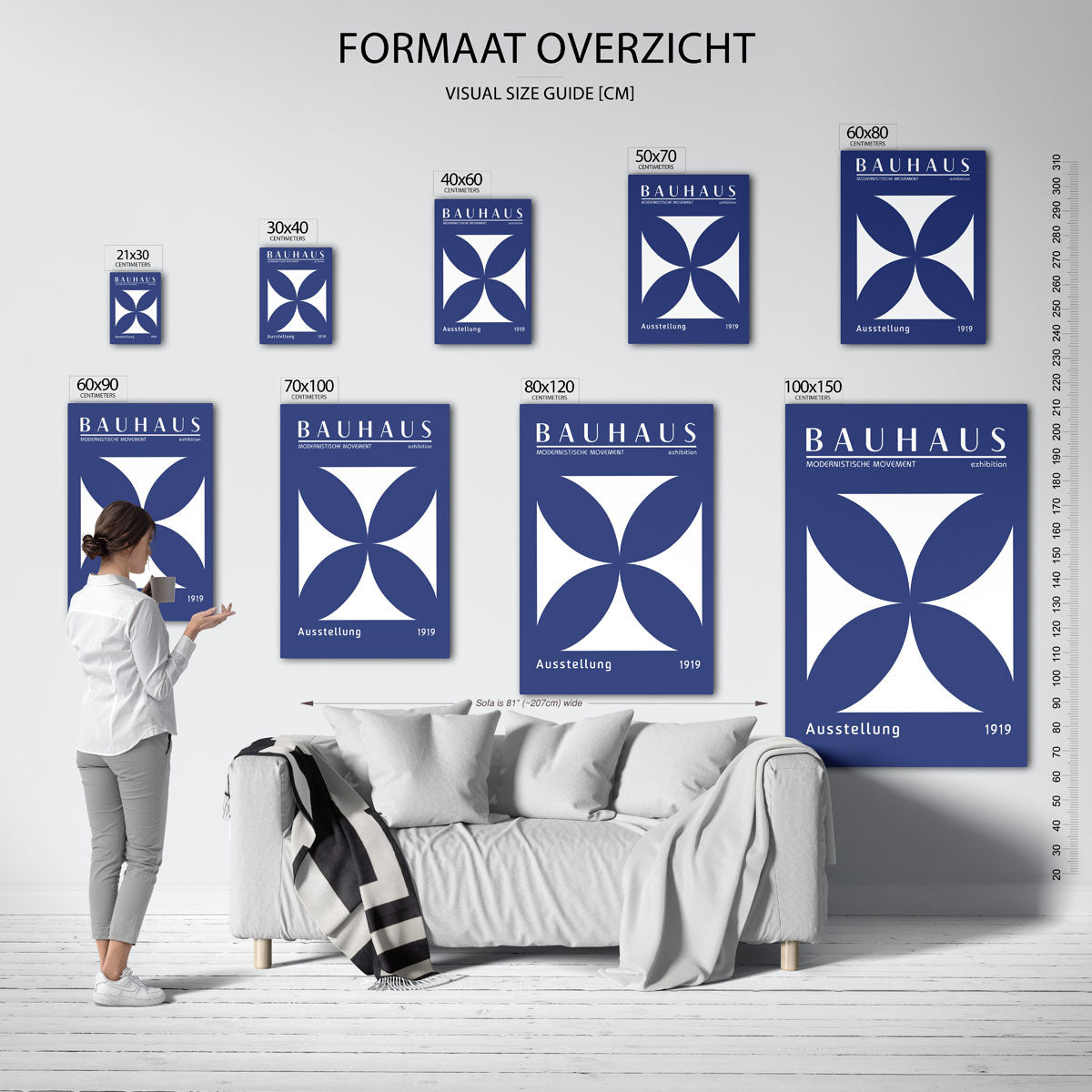 Vorm en balans Poster