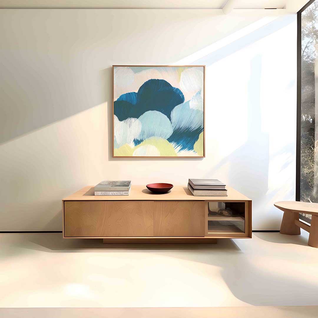 Abstracte wolken Poster