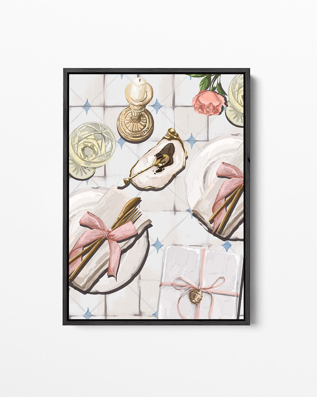 Elegante tafeldecoratie Kunstwerk