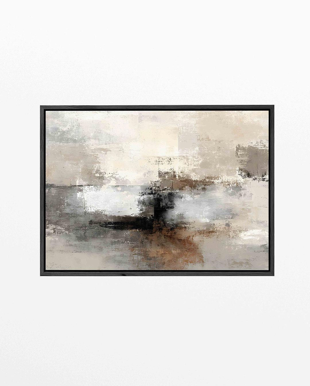 Rustige kleurencompositie Kunstwerk