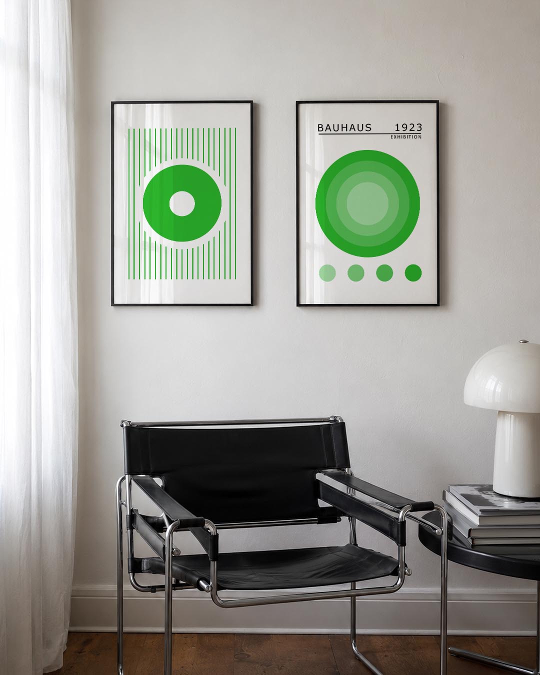 Cirkel en lijnen Posterset