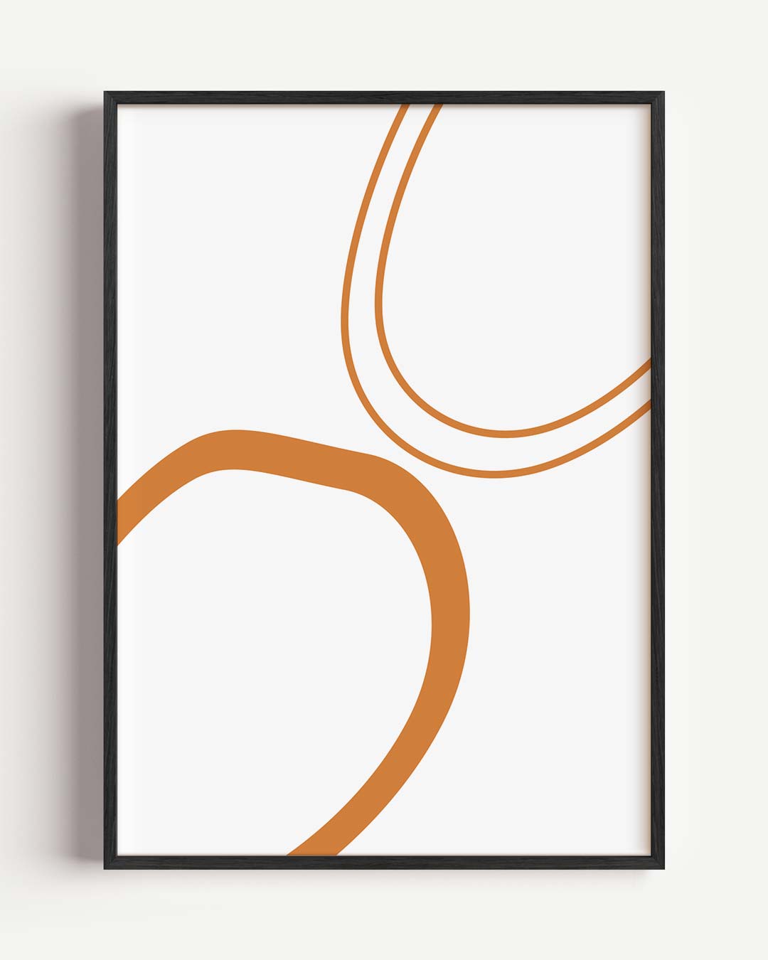 Moderne Abstracte Vormen Poster-WallArtistic