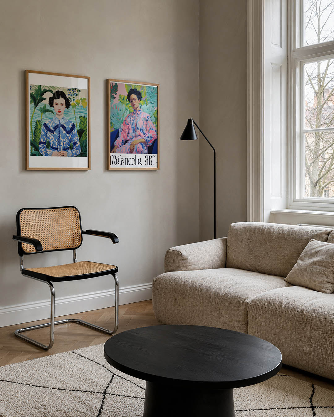Natuurlijke harmonie Posterset