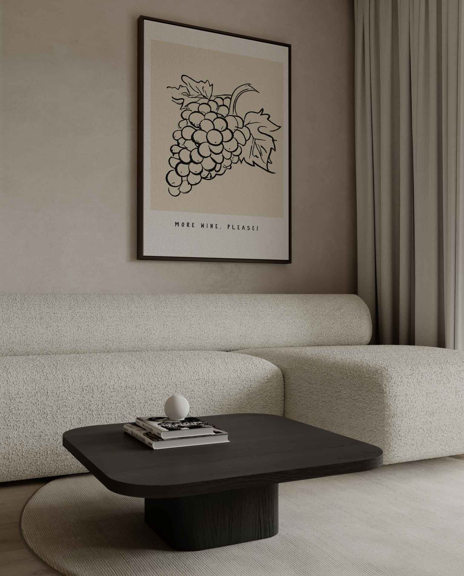 More Wine, Please! Kunstwerk-canvas-dibond-plexiglas-wanddecoratie-WallArtistic