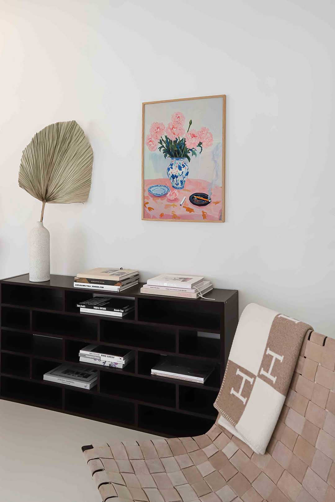 Bloemen in vaas Poster