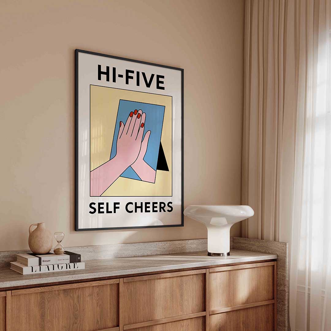 Hi five zelf Poster