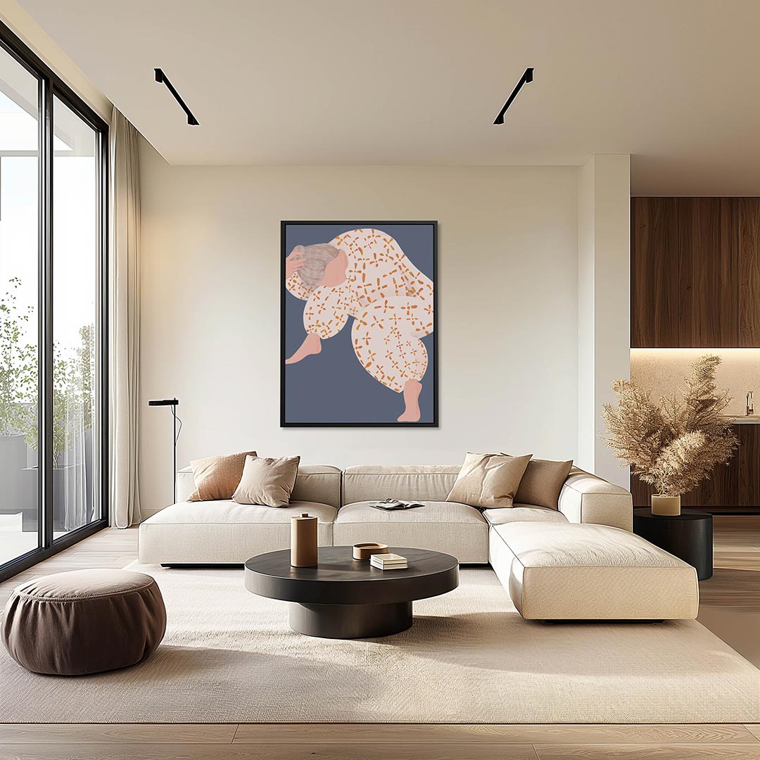 Dynamische vormen Kunstwerk