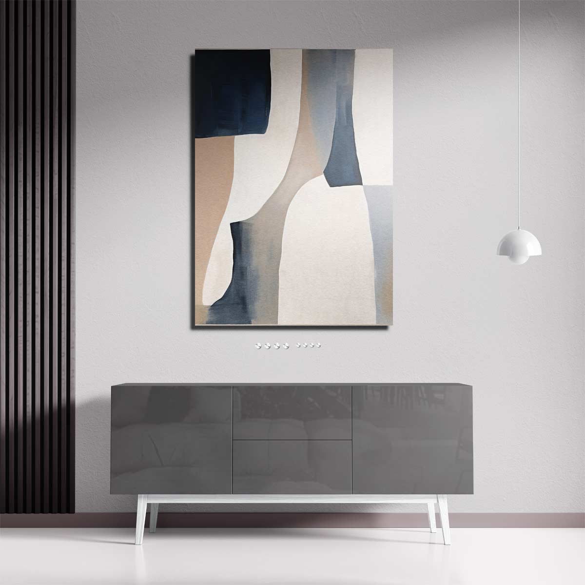 Subtiele Kleurencompositie Kunstwerk-canvas-dibond-plexiglas-wanddecoratie-WallArtistic