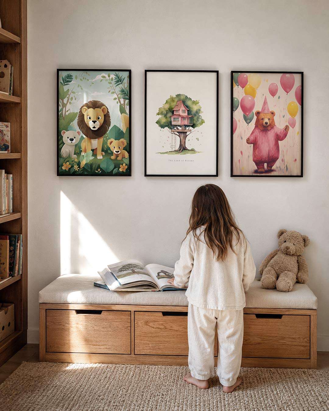Jungle familie Posterset