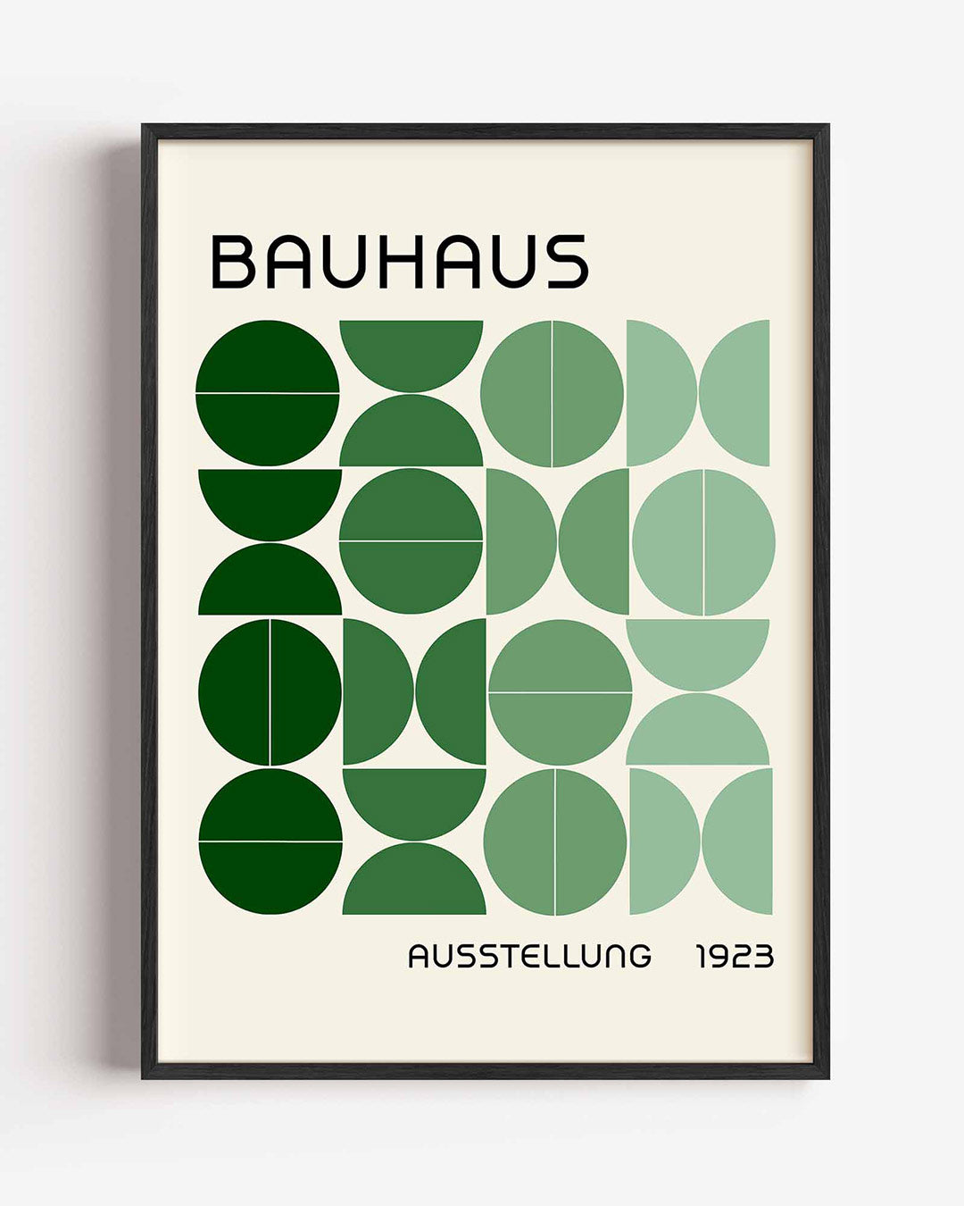 Geometrisch lijnenspel Poster