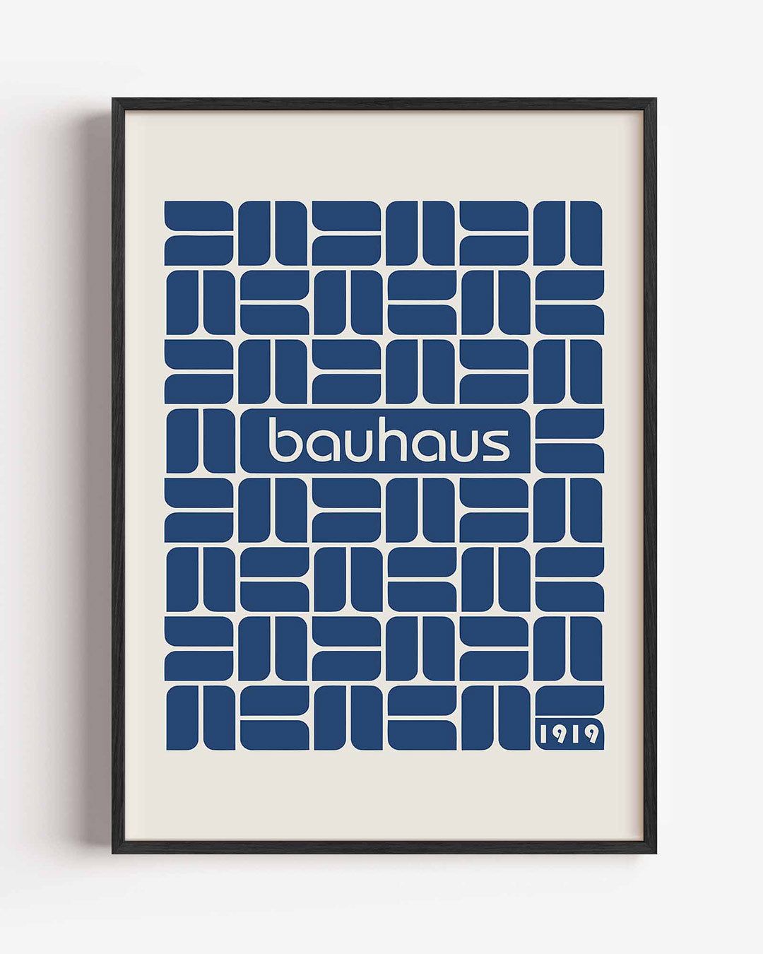 Vormritme en kleur Poster