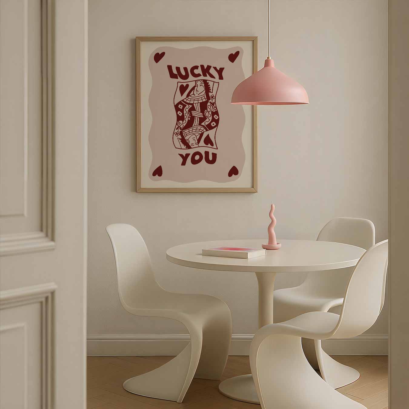 Lucky You Pokerkaart Poster-WallArtistic