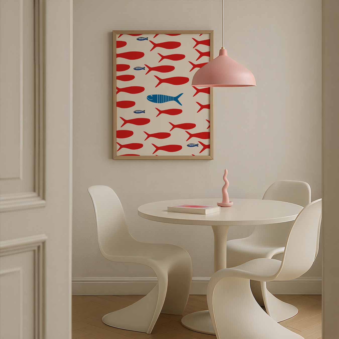 Unieke Extra Grote Vis Poster-WallArtistic