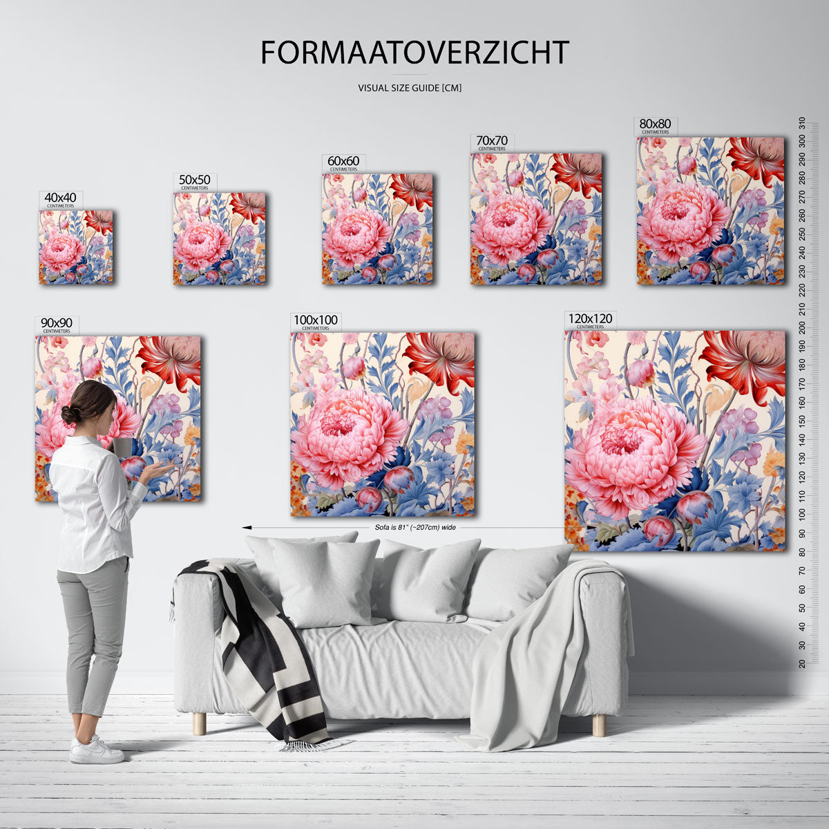 Bloemenpracht Poster