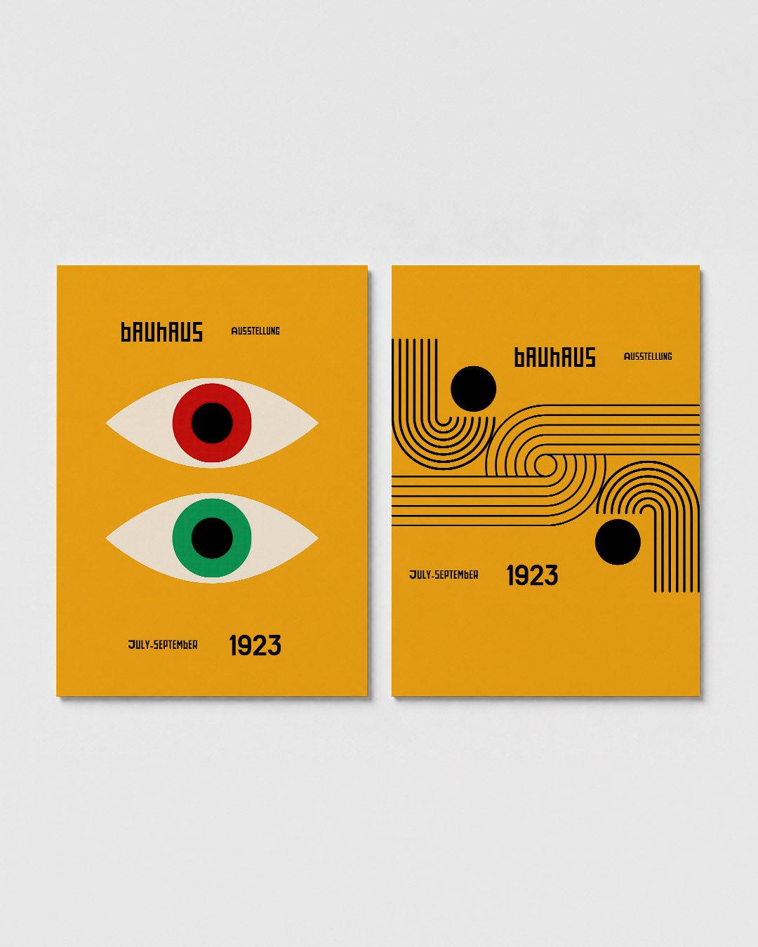 Oogvormen en kleur Posterset