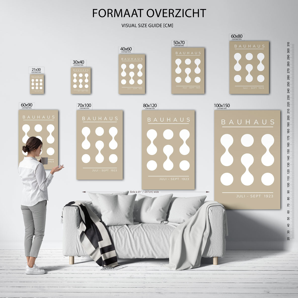 Vorm en balans Poster