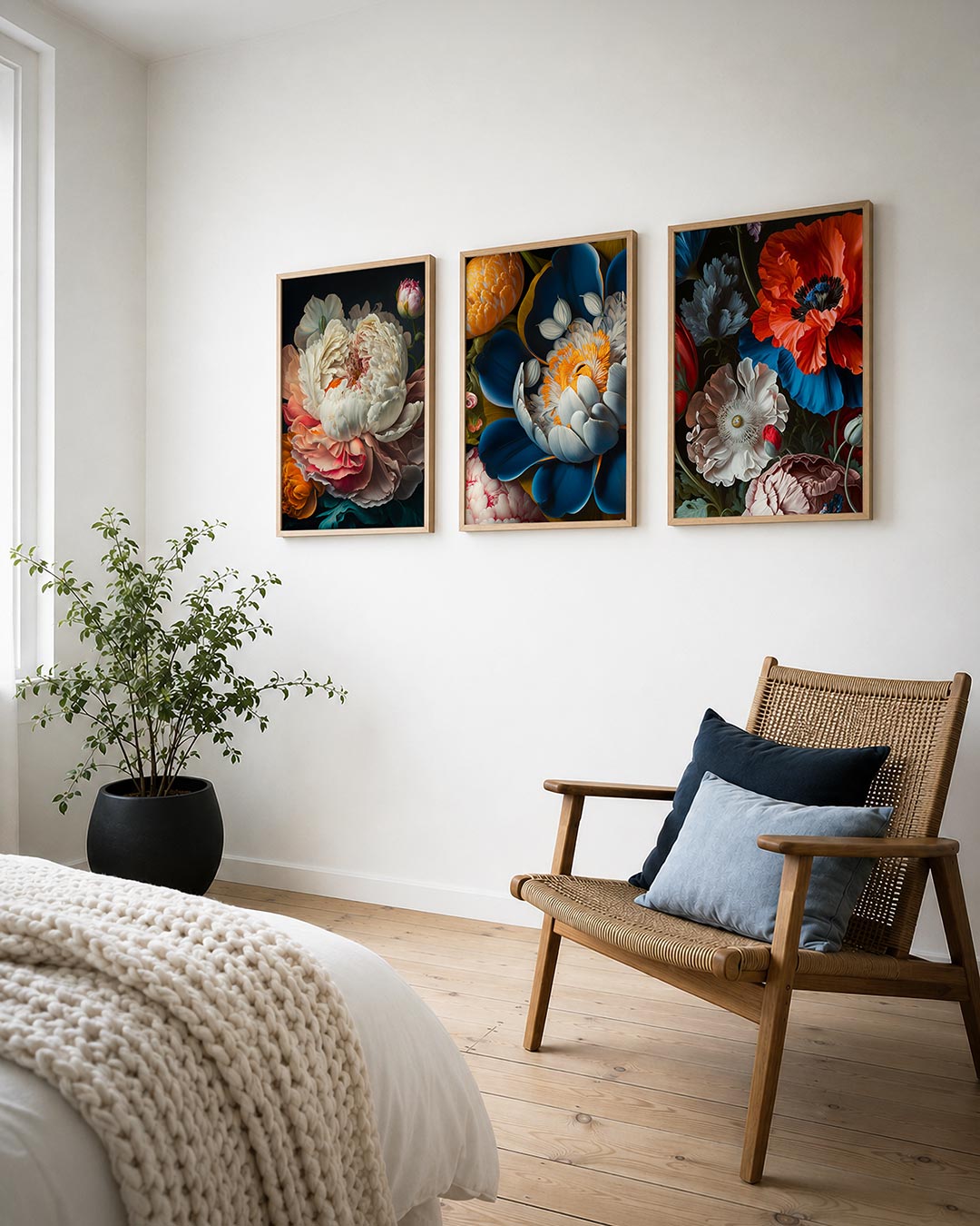Bloemrijke harmonie Posterset