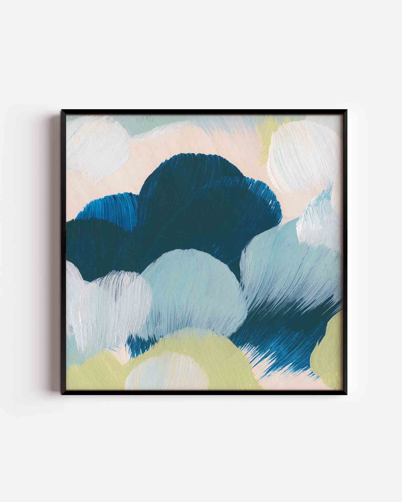 Abstracte wolken Poster