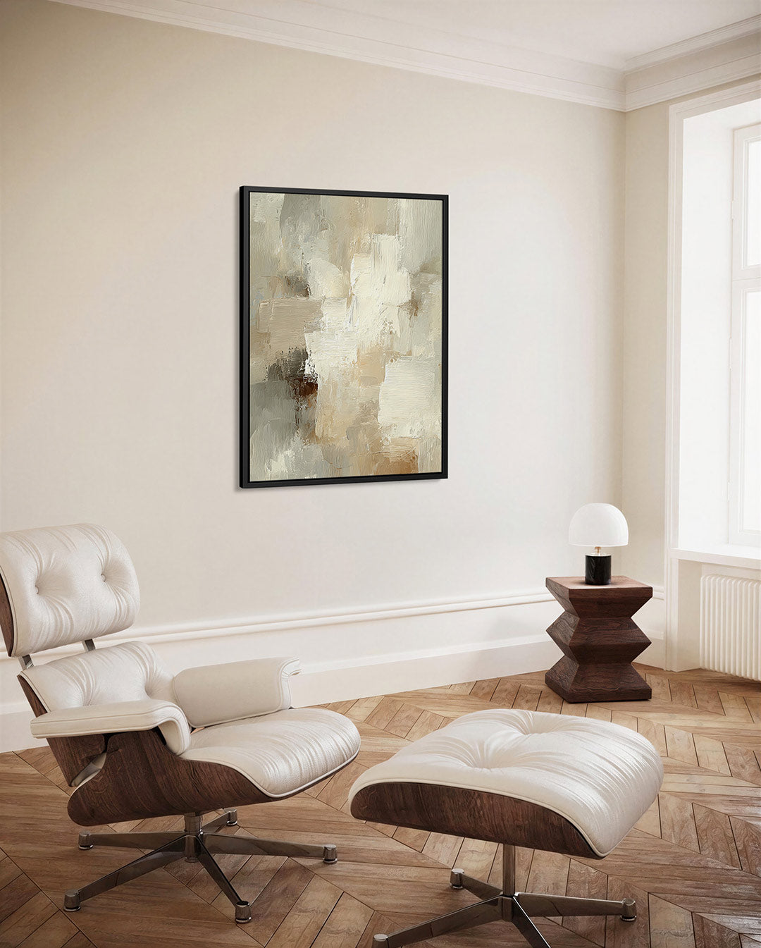 Zachte kleuren harmonie Kunstwerk