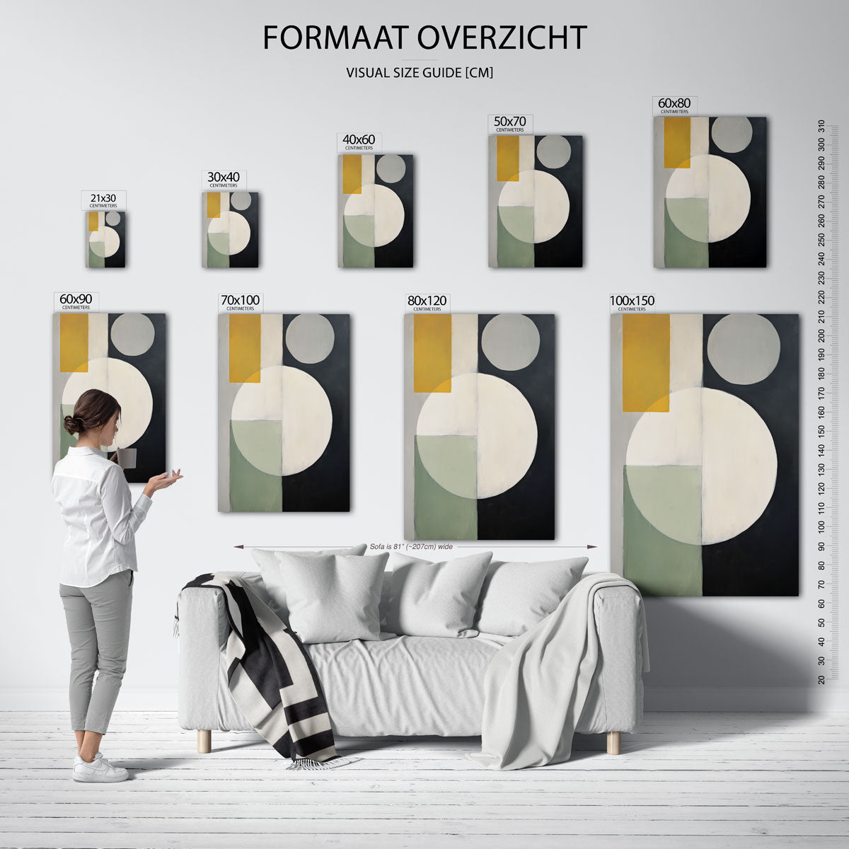 Geometrische vormen Poster